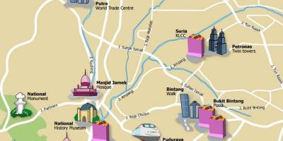سیاحوں کے نقشے ایل ملائیشیا