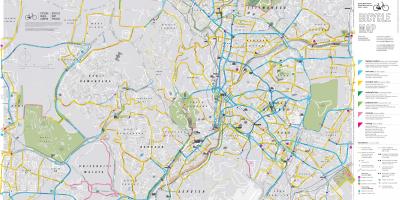 نقشہ کے سائیکلنگ کوالالمپور سائیکل