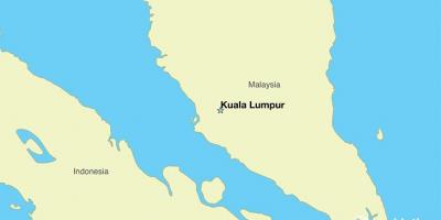 نقشہ کی ملائیشیا کے دارالحکومت
