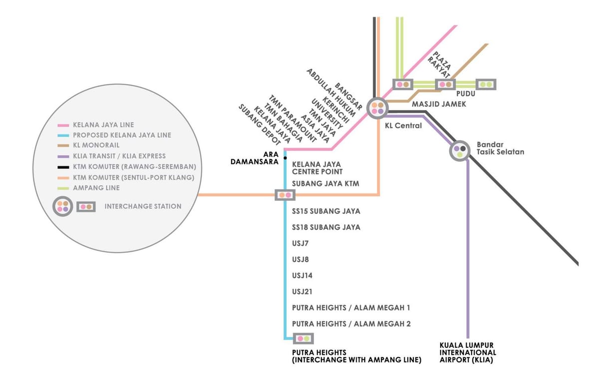 ampang پارک lrt اسٹیشن کا نقشہ