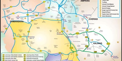 ایل گلی کا نقشہ