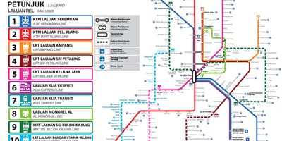 Stesen lrt نقشہ