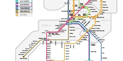 Myrapid lrt نقشہ